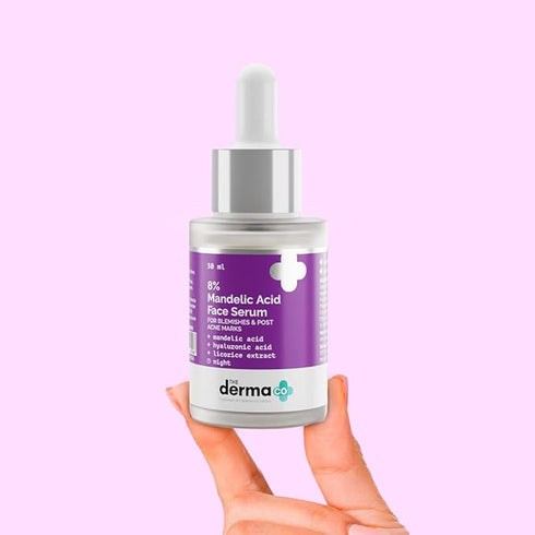 The Derma co 8% Mandelic Acid Face Serum with Hyaluronic Acid & Licorice